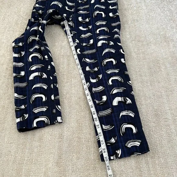 Anthropologie Cartonnier Cropped Cotton Trousers Pants 10 - Picture 5 of 9